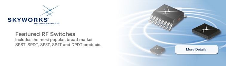 Skyworks Solutions, Featured RF Switches, RF Mixers, Amplifiers, RF Attenuators, RF Couplers, and much more. Skyworks Solutions Inc. is an innovator of high performance analog and mixed signal semiconductors enabling mobile connectivity.
