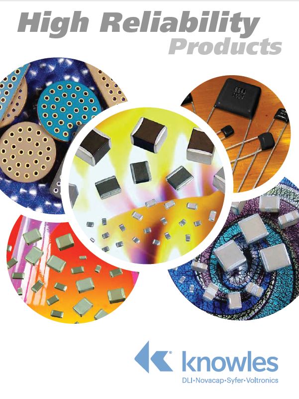 Knowles Capacitors (Novacap) from Component Distributors