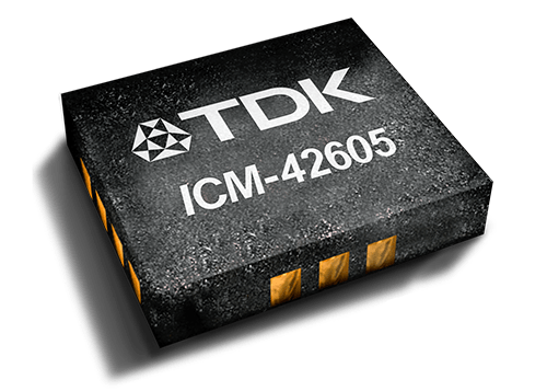 Part number ICM-42605 Product Type 6-Axis Gyroscope and Accelerometer from Manufacturer TDK InvenSense 