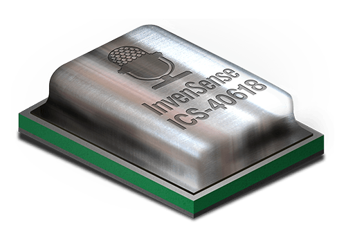 Part number ICS-40618 Product Type MEMS Microphone - Analog from Manufacturer TDK InvenSense 