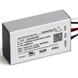 Part number TE60WA12LED65B15 Product Type LED Transformer from Manufacturer LTF Technology 
