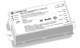 Part number ESC-A1-055S2000U-V-AUX-PC-A Product Type LED AC/DC Driver from Manufacturer LUMIGEAR Inc. 