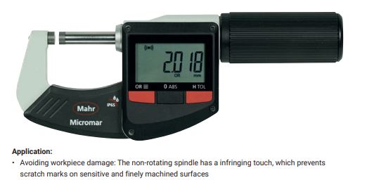 Part number 4157145 Product Type Micrometer from Manufacturer Mahr, Inc. 