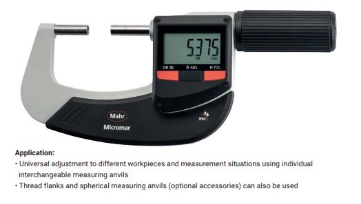 Part number 4157148 Product Type Micrometer from Manufacturer Mahr, Inc. 