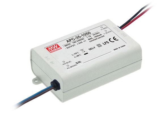 Part number APC-35-500 Product Type LED AC/DC Driver from Manufacturer MEAN WELL USA 