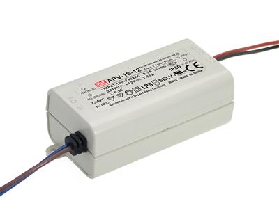 Part number APV-16-12 Product Type LED AC/DC Driver from Manufacturer MEAN WELL USA 