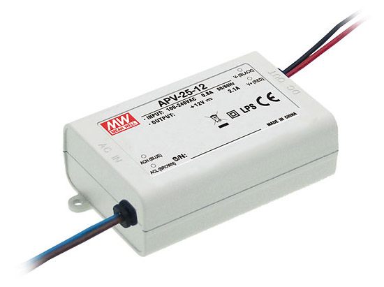 Part number APV-25-15 Product Type LED AC/DC Driver from Manufacturer MEAN WELL USA 