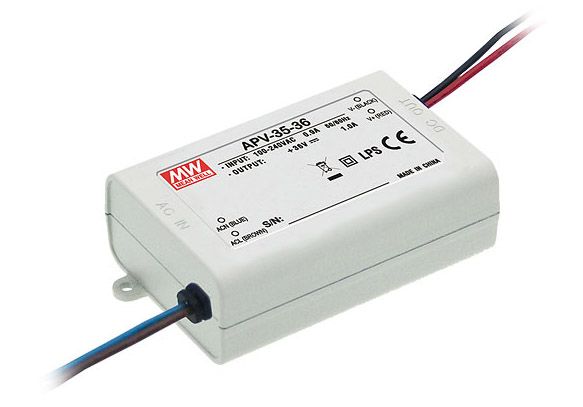 Part number APV-35-24 Product Type LED AC/DC Driver from Manufacturer MEAN WELL USA 