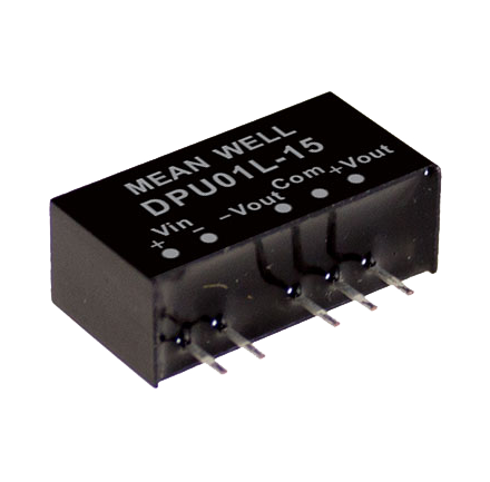 Mean Well, DC/DC Converter, DPU01, Component Distributors Inc. (CDI)