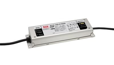 Part number ELG-150-C700B Product Type LED AC/DC Driver from Manufacturer MEAN WELL USA 