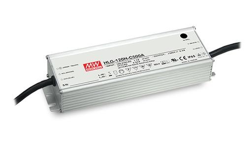 Part number HLG-120H-C500B Product Type LED AC/DC Driver from Manufacturer MEAN WELL USA 