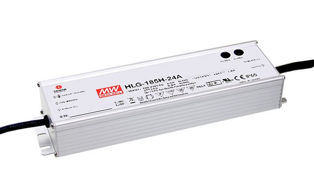 Part number HLG-185H-24 Product Type LED AC/DC Driver from Manufacturer MEAN WELL USA 