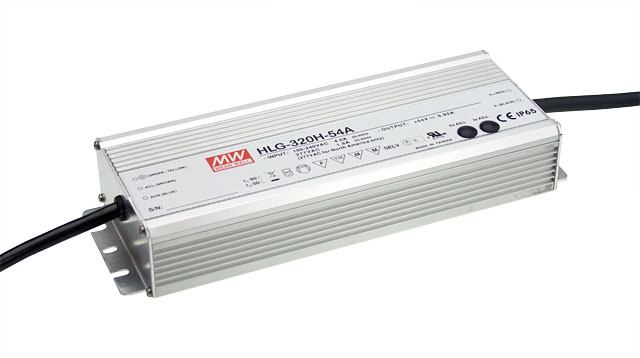 Part number HLG-320H-12VIS Product Type LED AC/DC Driver from Manufacturer MEAN WELL USA 