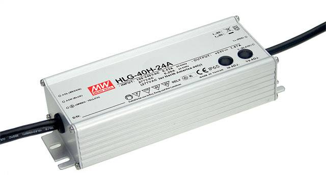 Part number HLG-40H-54B Product Type LED AC/DC Driver from Manufacturer MEAN WELL USA 