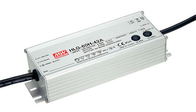 Part number HLG-60H-42BSYS Product Type LED AC/DC Driver from Manufacturer MEAN WELL USA 