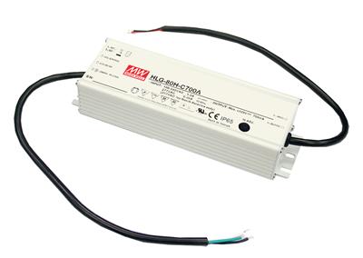 Part number HLG-80H-12A Product Type LED AC/DC Driver from Manufacturer MEAN WELL USA 