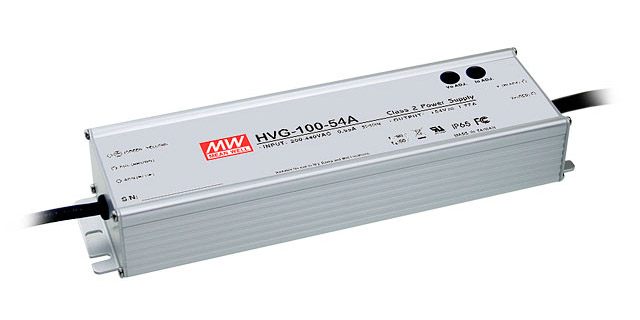 Part number HVG-100-24AJB Product Type LED AC/DC Driver from Manufacturer MEAN WELL USA 