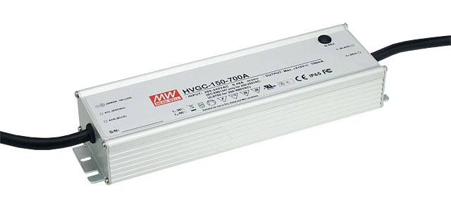 Part number HVGC-150-1050D Product Type LED AC/DC Driver from Manufacturer MEAN WELL USA 