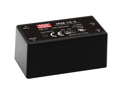 Part number IRM-15-3.3 Product Type AC/DC Power Supply from Manufacturer MEAN WELL USA 