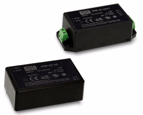 Part number IRM-45-15ST Product Type AC/DC Power Supply from Manufacturer MEAN WELL USA 