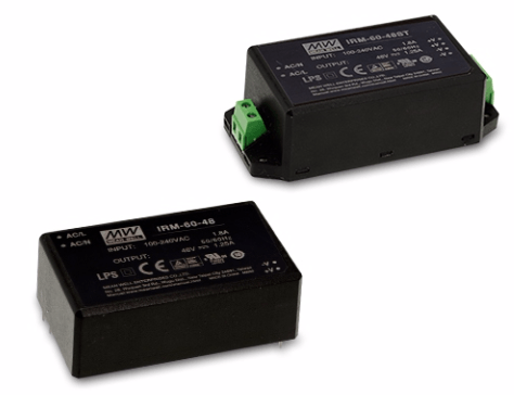 Part number IRM-60-48 Product Type AC/DC Power Supply from Manufacturer MEAN WELL USA 