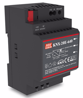 Part number KNX-20E-640 Product Type DIN Rail Power Supply from Manufacturer MEAN WELL USA 