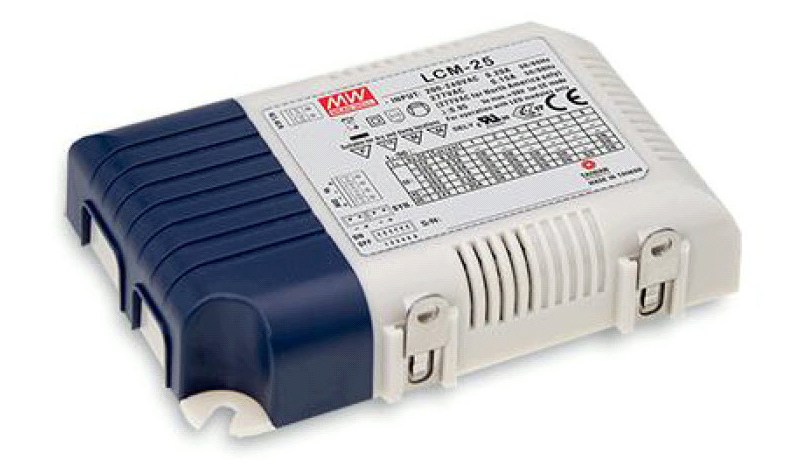 Part number LCM-25 Product Type LED AC/DC Driver from Manufacturer MEAN WELL USA 