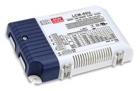 Part number LCM-60U Product Type LED AC/DC Driver from Manufacturer MEAN WELL USA 