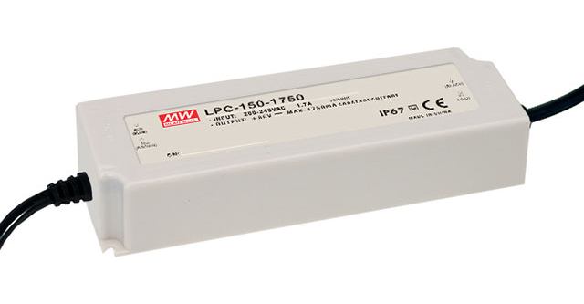 Part number LPC-150-1750 Product Type LED AC/DC Driver from Manufacturer MEAN WELL USA 