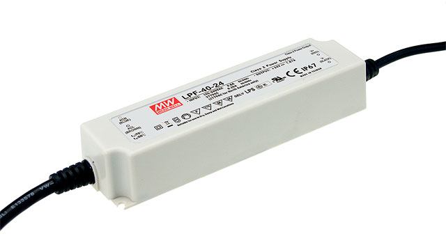 Part number LPF-40-54 Product Type LED AC/DC Driver from Manufacturer MEAN WELL USA 