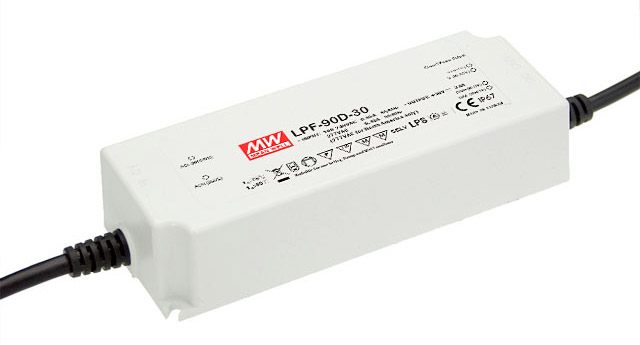 Part number LPF-90-42 Product Type LED AC/DC Driver from Manufacturer MEAN WELL USA 