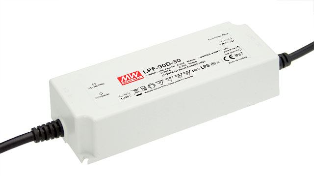 Part number LPF-90D-20 Product Type LED AC/DC Driver from Manufacturer MEAN WELL USA 