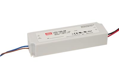 Part number LPV-100-24 Product Type LED AC/DC Driver from Manufacturer MEAN WELL USA 