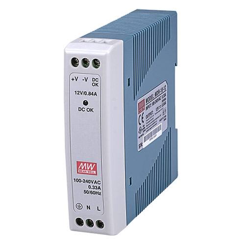Part number MDR-10-12 Product Type DIN Rail Power Supply from Manufacturer MEAN WELL USA 