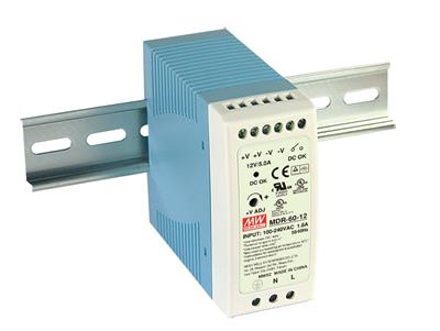 Part number MDR-60-24 Product Type DIN Rail Power Supply from Manufacturer MEAN WELL USA 