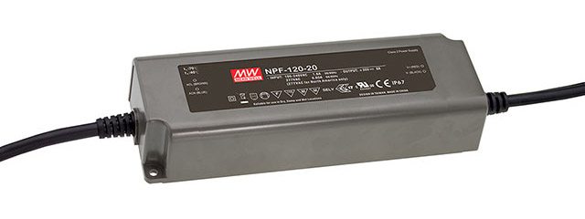 Part number NPF-120-48 Product Type LED AC/DC Driver from Manufacturer MEAN WELL USA 