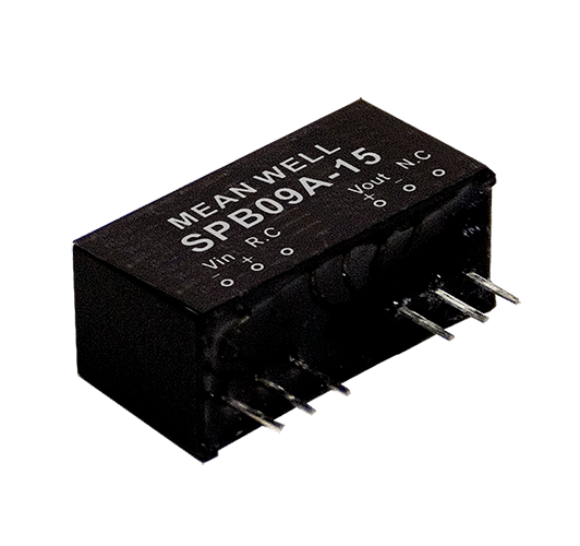 Mean Well, DC/DC Converter, SPB09, Component Distributors Inc. (CDI)