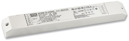 Mean Well, LED AC/DC Driver, SPWM-75, Component Distributors Inc. (CDI)