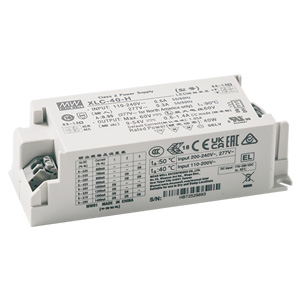 Part number XLC-40-H-B Product Type LED AC/DC Driver from Manufacturer MEAN WELL USA 