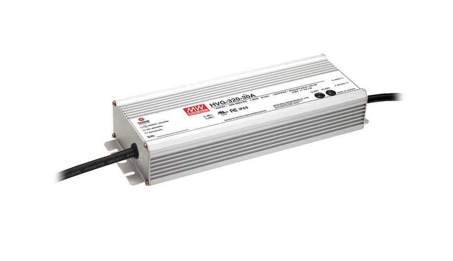 Part number HVG-320-24A Product Type LED AC/DC Driver from Manufacturer MEAN WELL USA 