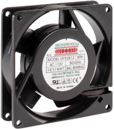 Part number UF92B12-BTHR Product Type AC Axial Fan from Manufacturer Mechatronics, Inc 