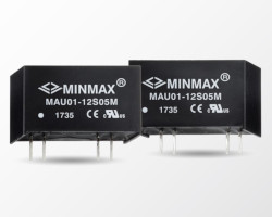 Part number MAU01-05S12M Product Type Medical DC/DC Converter from Manufacturer MINMAX Technology 