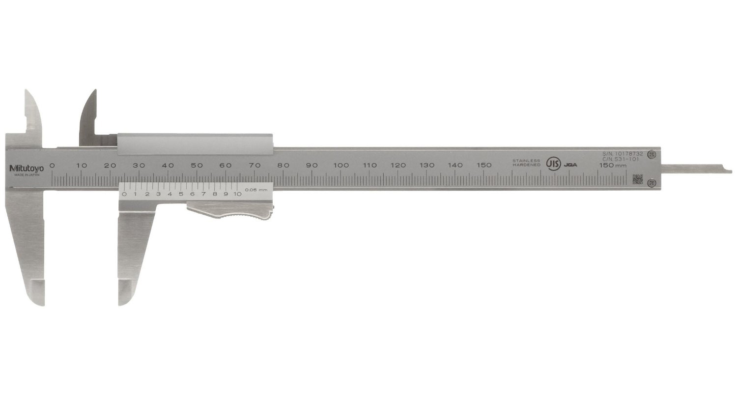 Part number 531-101 Product Type Caliper from Manufacturer Mitutoyo 