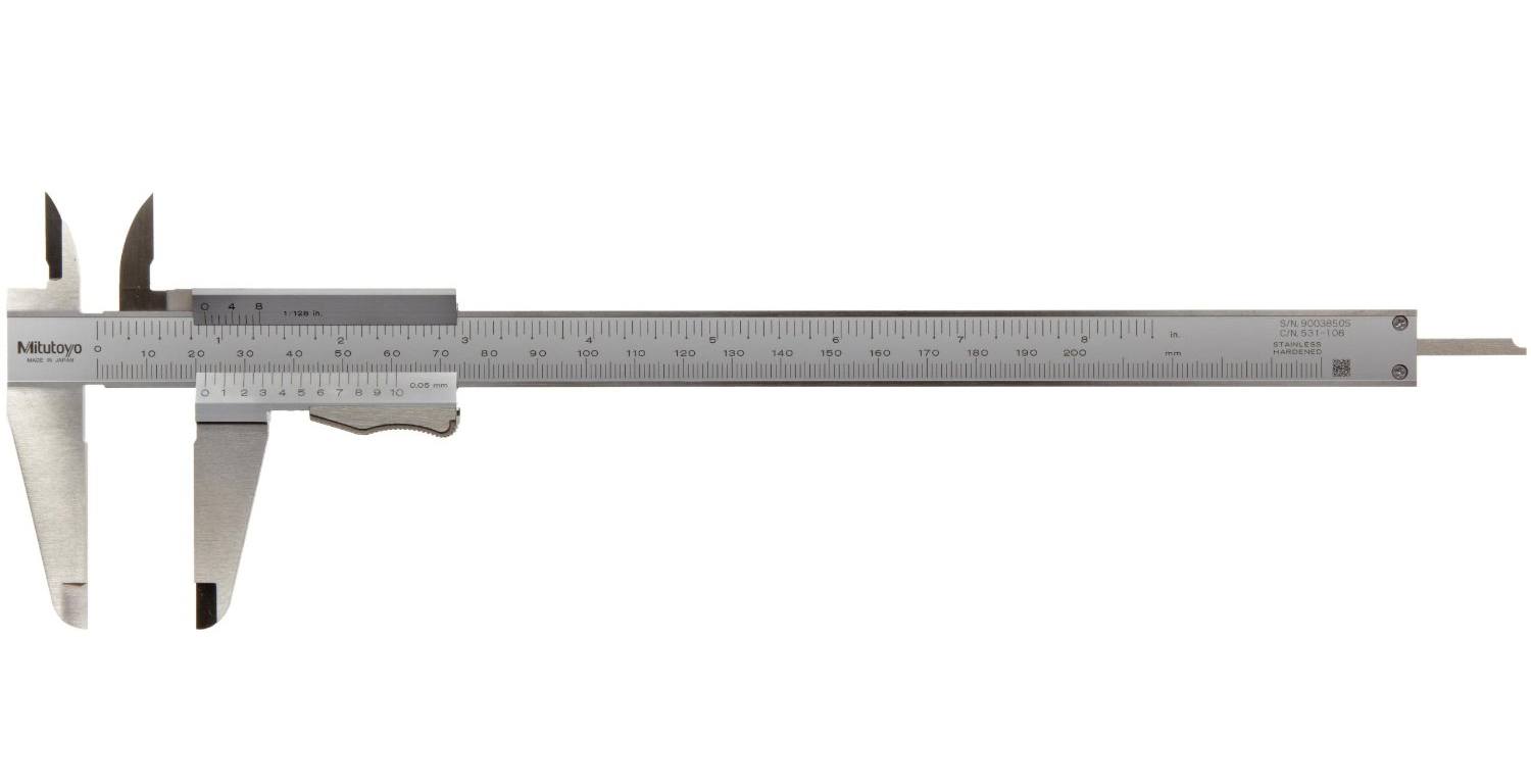 Part number 531-108 Product Type Caliper from Manufacturer Mitutoyo 
