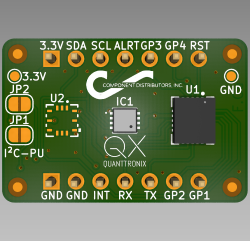 Part number SGX IAQ BREAKOUT BOARD Product Type Breakout Board-IAQ from Manufacturer Quanttronix 
