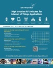 Skyworks High Isolation Switch Products for IoT